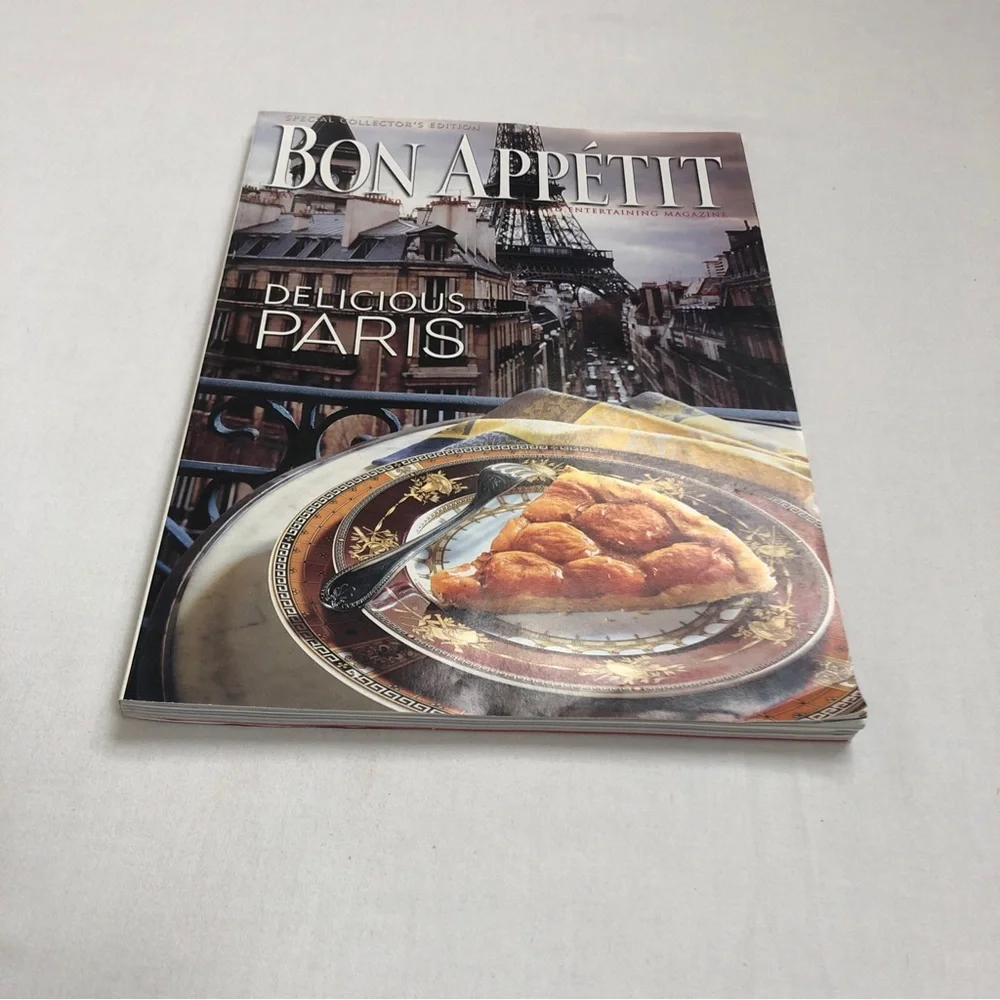 Bon Appetit Paris Special Collector's Edition May 2001 Vol 46 No 5 Recipes